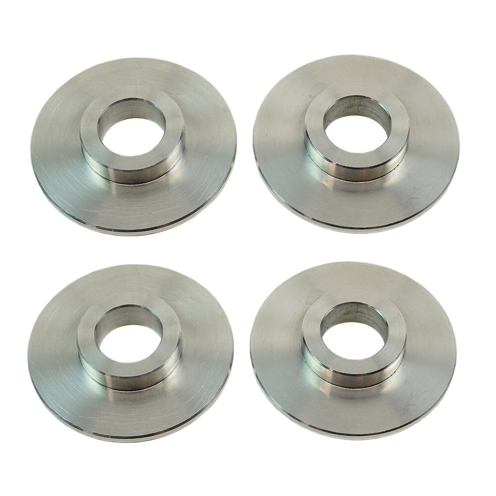 (4) 3/4" Bench Grinder Wheel Flanges | Buffer Washers Polishing Buffing Grinding gallery