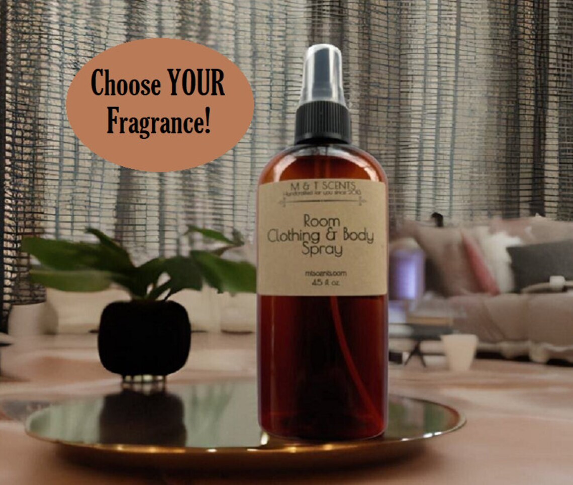 EXTRA strength ROOM CLOTHING & BODY SPRAY 4.5oz Handcrafted~ Made FRESH for YOU gallery