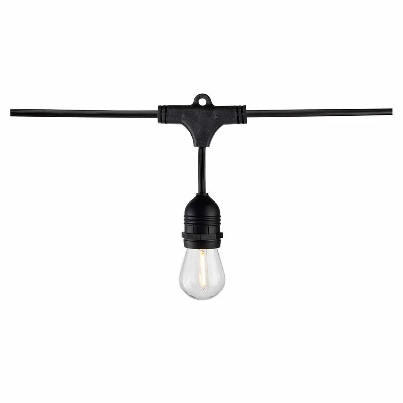 24Ft - LED String Light - Includes 12-S14 bulbs - 2200K - 120Vs gallery