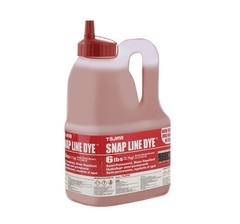 Marking Tools – Dark Red 6-lb Semi Permanent Snap-Line Dye with Durable Bottle &