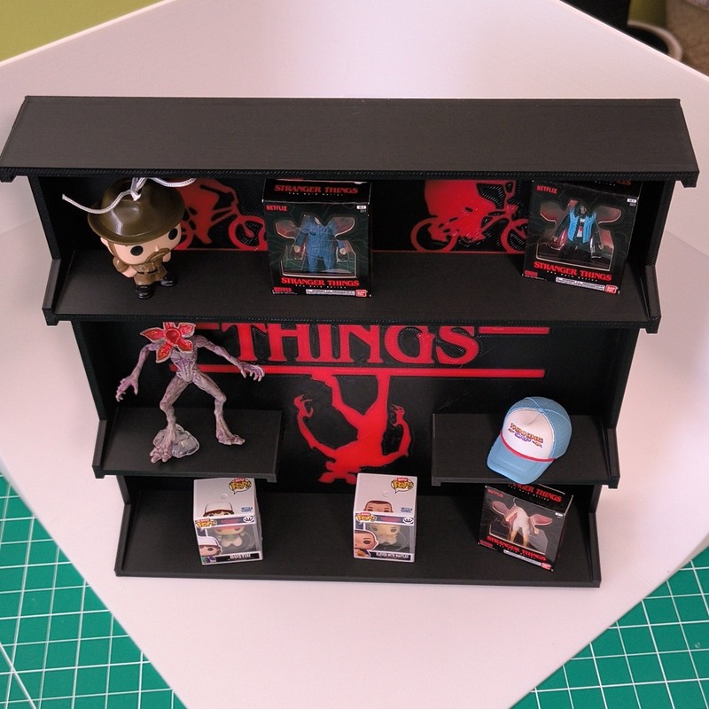Stranger Things assorted lot with display shelf gallery