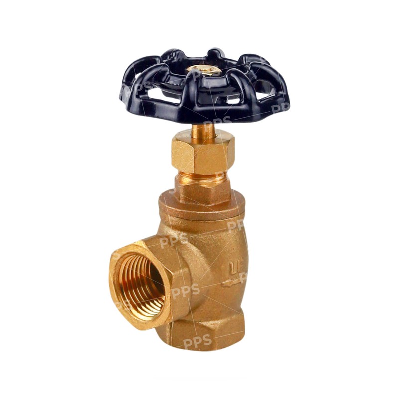 Midline Valve Globe Style Angle Stop Valve, Lead Free, FIP, Brass (5 PK) gallery