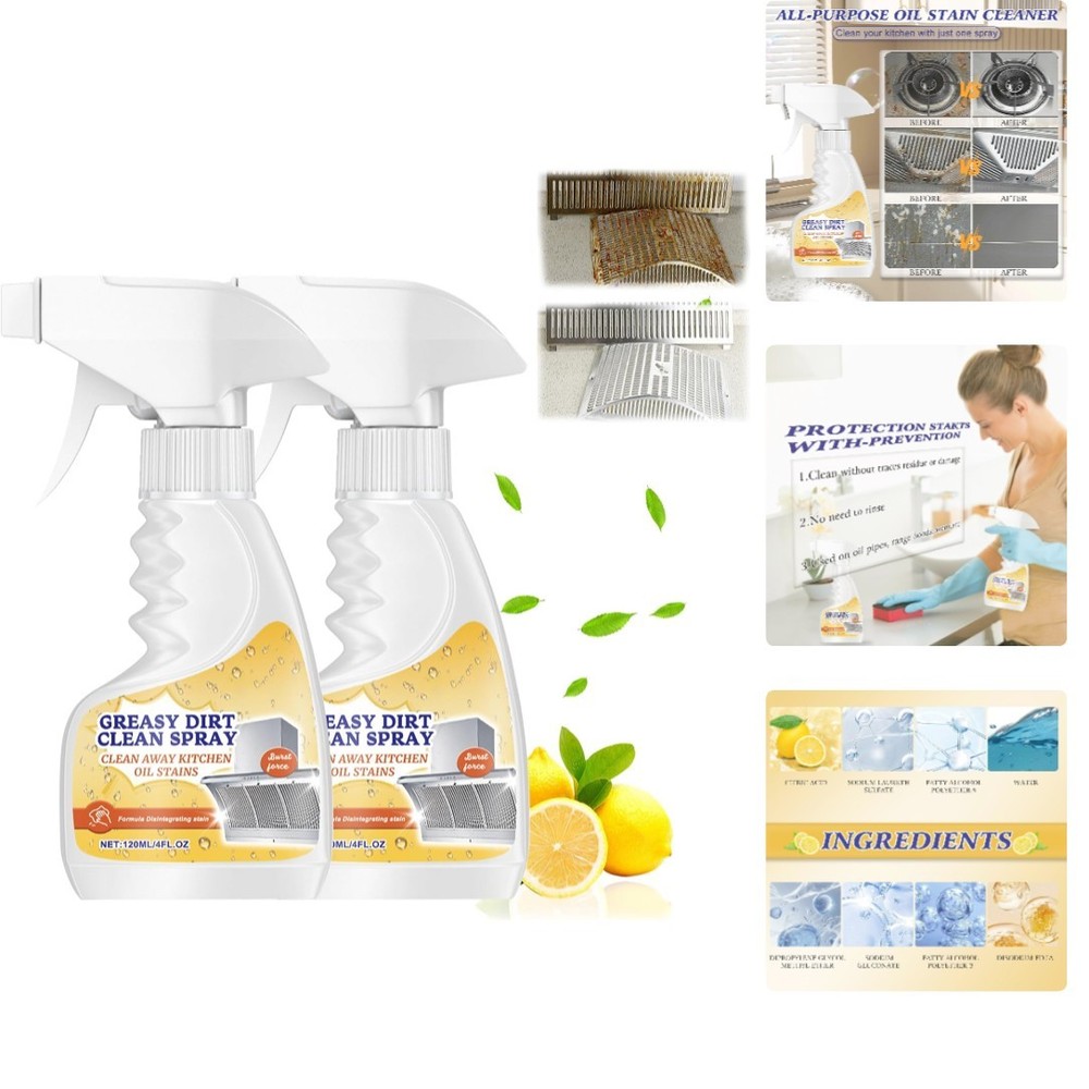 2Pcs Alien Multi-Purpose Stain Remover, All Purpose Cleaner Spray, Powerful Clea