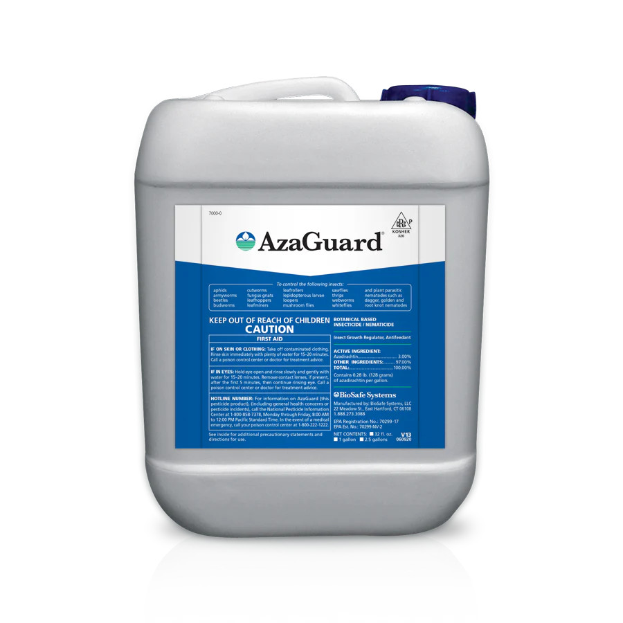 BioSafe Systems AzaGuard Botanical Insecticide - 1 Gallon Garden Pest Control gallery