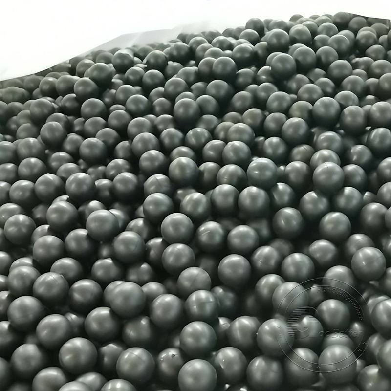 Black Round Solid Rubber Ball Bouncy Balls Training Ball Diameter 2mm - 75mm gallery