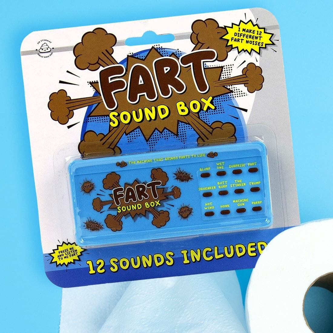 Handheld Fart Machine Sound Box - 12 TOTAL Fart Sounds - Gift Republic gallery