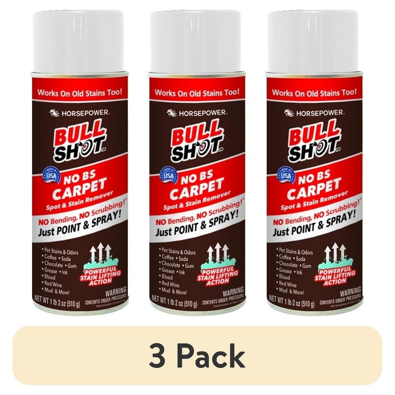Carpet Cleaner Spray Stain Remover Deodorizer Pet Safe Foam Action 18oz New gallery
