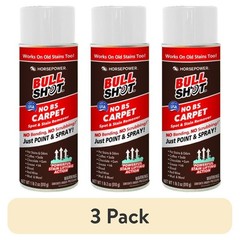 Carpet Cleaner Spray Stain Remover Deodorizer Pet Safe Foam Action 18oz New