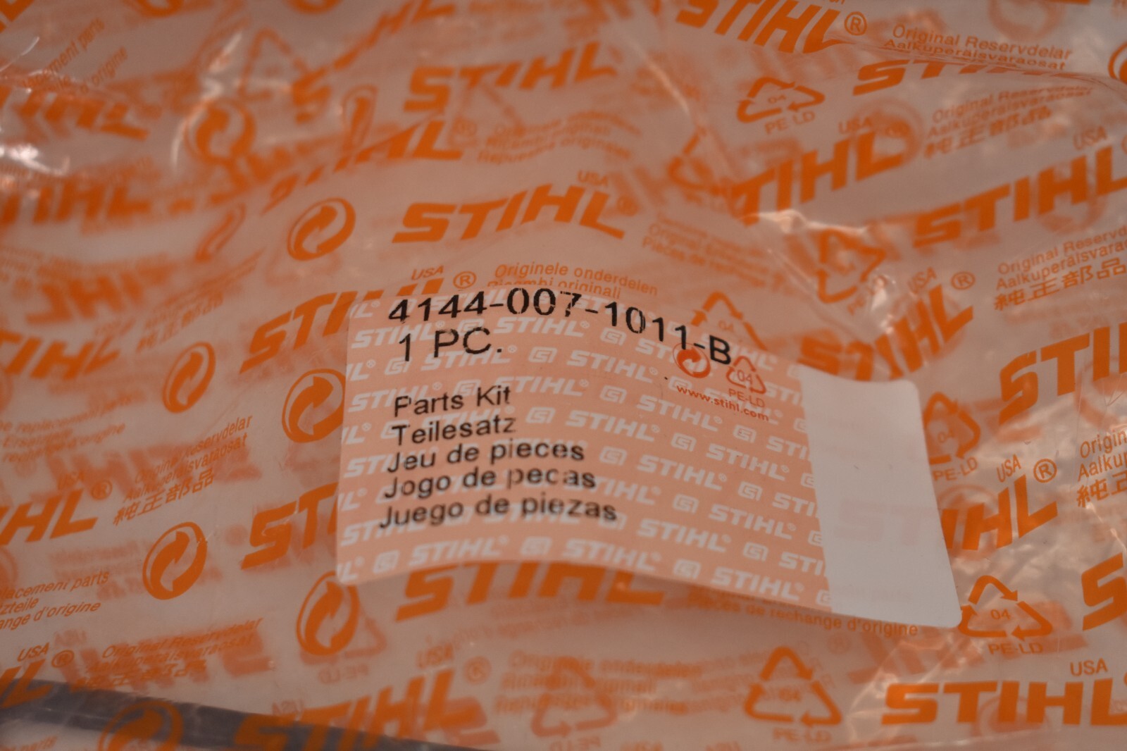 Stihl FS Trimmer Instruction Manual & Parts Kit Genuine OEM 4144-007-1011-B gallery