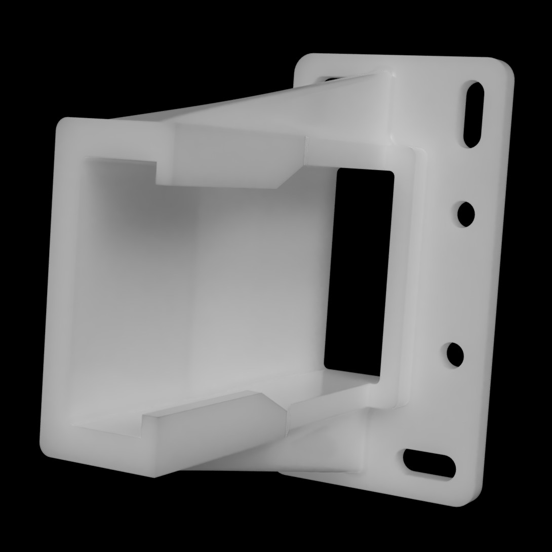 [2 PACK] Kitchen Drawer Slide Rail Bracket - Replaces Knape & Vogt KV 1284-3 gallery