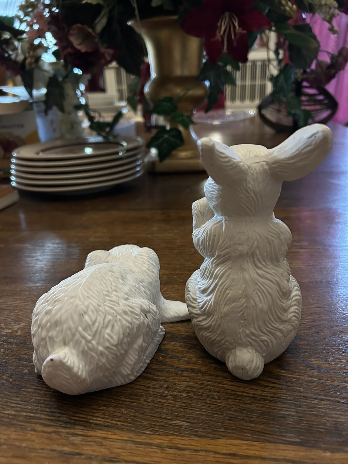 2 Bunny Rabbit Decorations For Easter Or Other Cute!! gallery