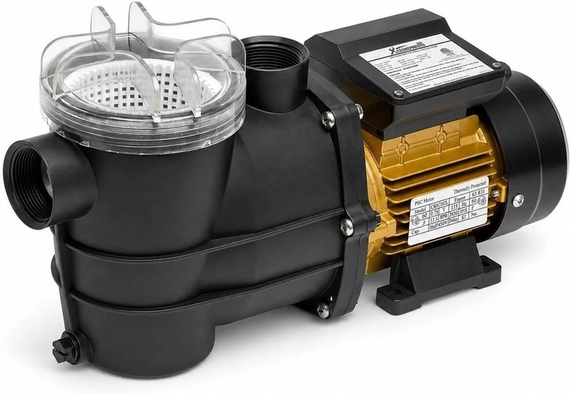 Efficient 3/4HP Pool Pump 2400GPH with Low Noise Operation & Easy Maintenance gallery