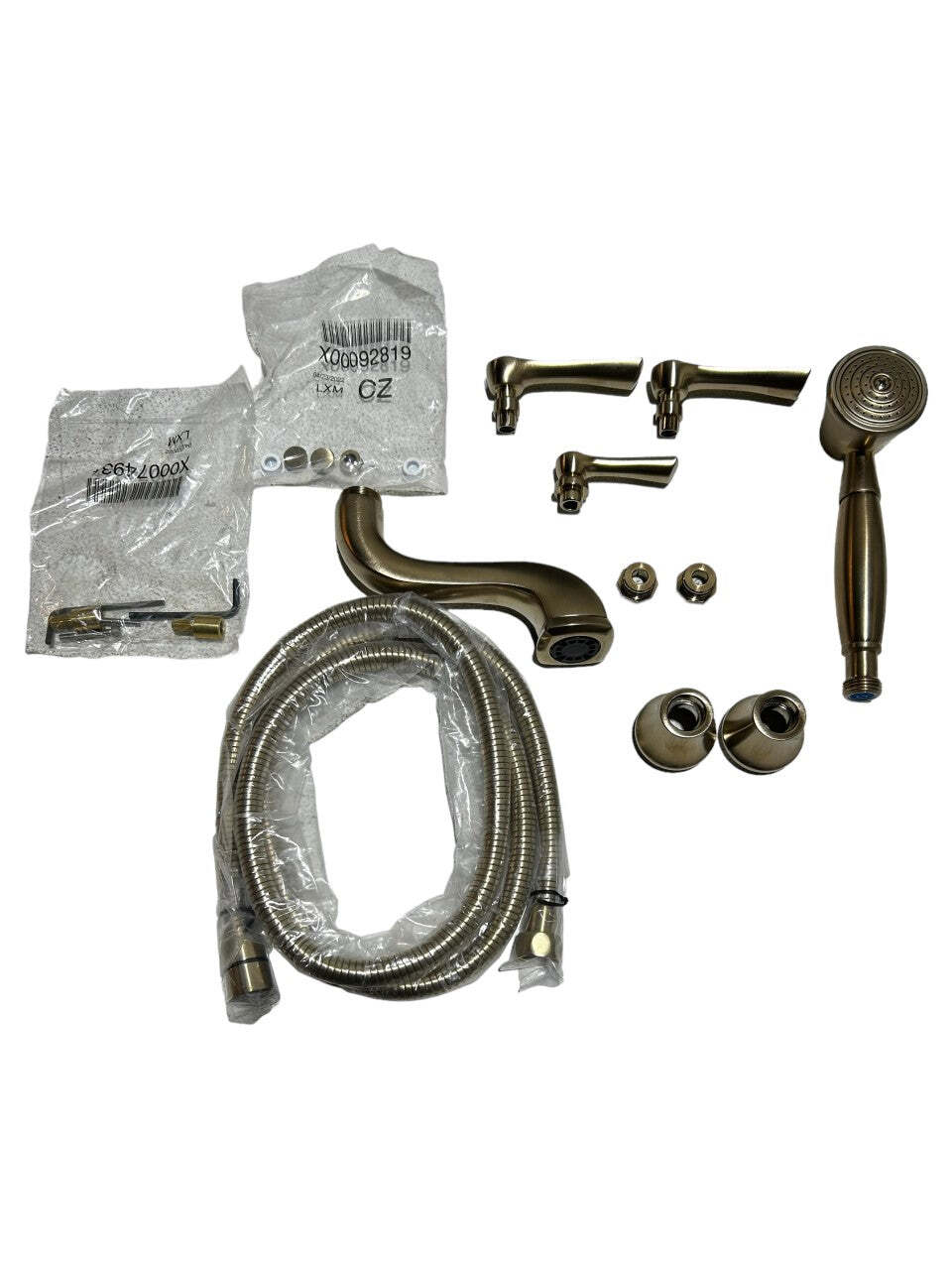 Brizo, T70360-GL, Rook, 8", Two Handle, Tub Filler, Trim Kit, with Handshower gallery