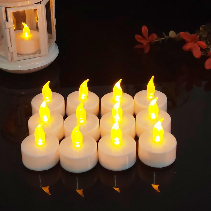 Tea Lights with Timer, 6 Hours on and 18 Hours off in 24 Hours Cycle Automatical gallery
