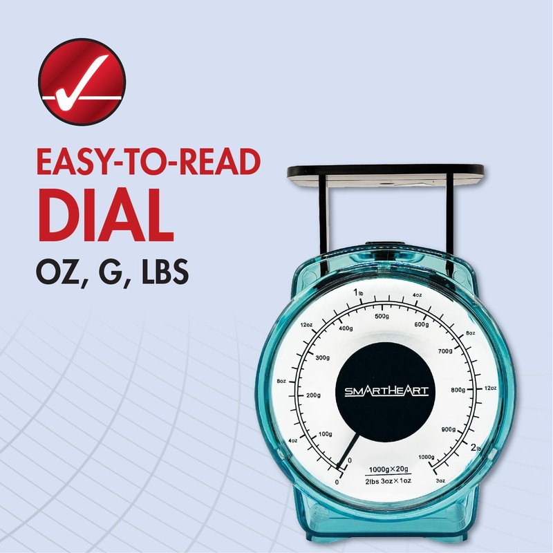 Mechanical Kitchen Scale | Simple One-Step Calibration | Precise Measurements... gallery