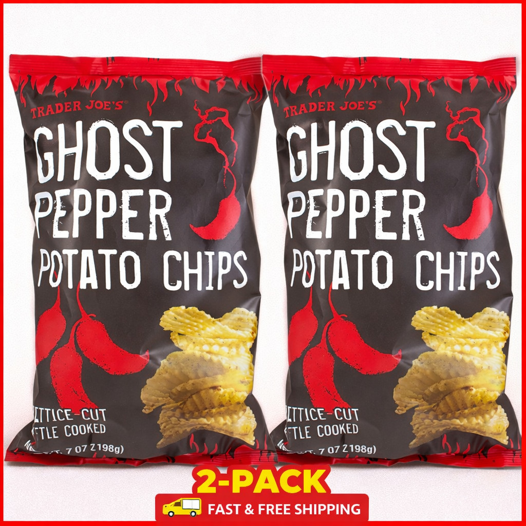 2-Pack Trader Joe's Ghost Pepper Potato Chips gallery