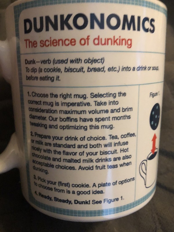 Top Dunks Mug - The Mug For Cookie Lovers! **NIB** gallery