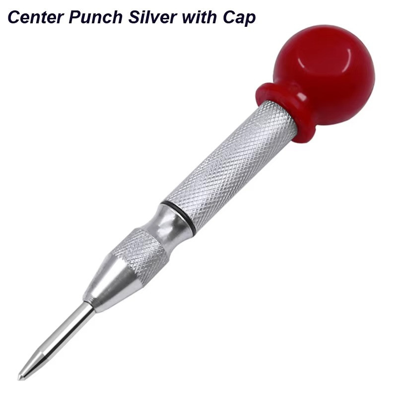 Automatic CENTER PUNCH Tool Adjustable Spring Loaded Super Strong Metal Drill gallery
