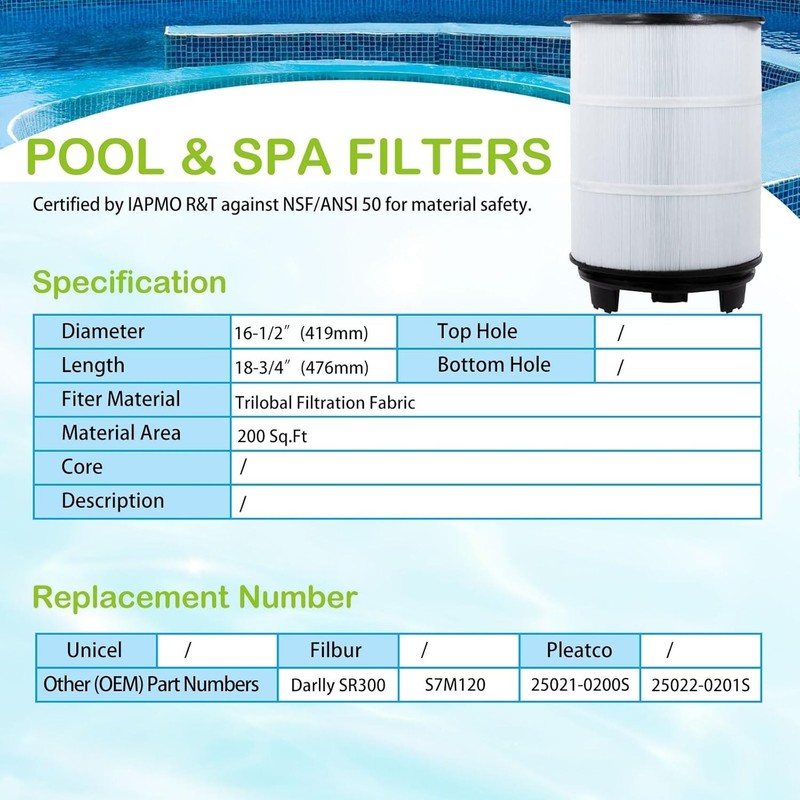 Savener S7M120 Pool Filter System 3 Open Box MSRP $300 FREE SHIP & RETURNS gallery