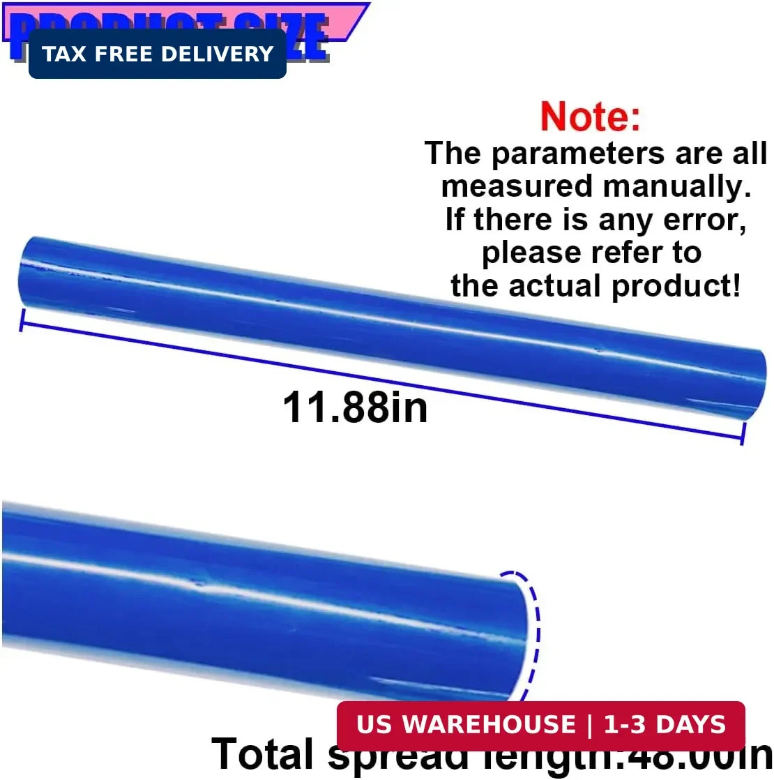 Craedli 11.88×48 Inches Car Light Tint Film, Self-Adhesive Car Headlight Taillig gallery
