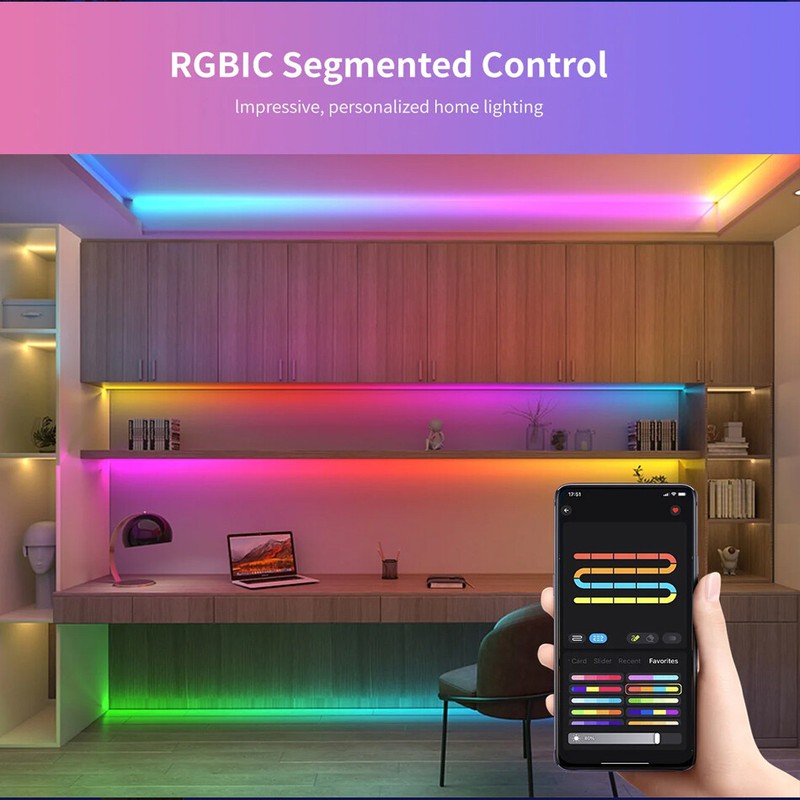 WiFi +Bluetooth-compatible Smart APP Led Controller For WS2811 WS2812B IC LED gallery