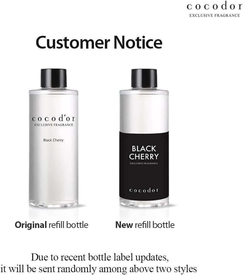 COCODOR Reed Diffuser Oil Refill Black Cherry 6.7oz (200ml) 1 Pack FREE SHIPPING gallery