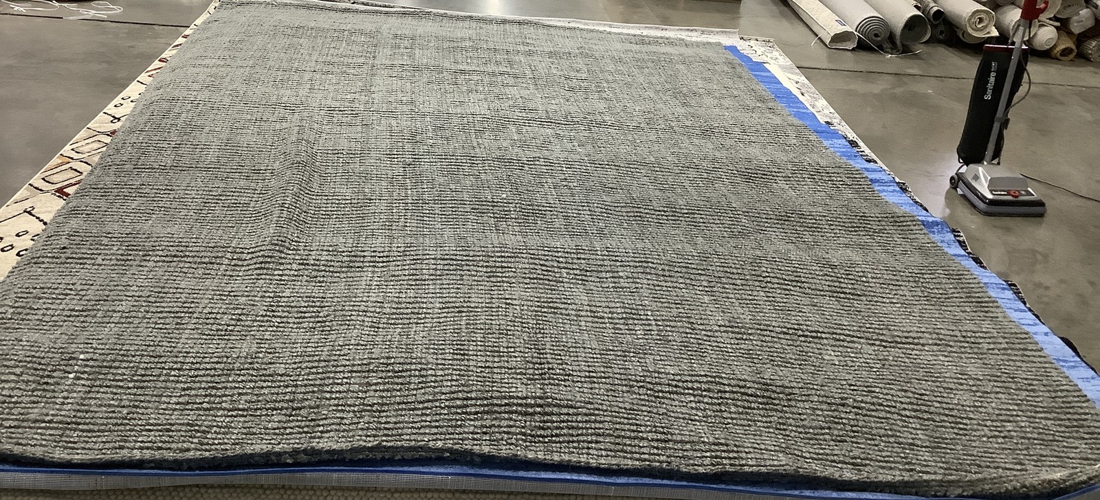 LIT GREY 11'-0" x 15'-0" Broken Thread Rug, Reduced Price 1172683796 NF447G-1115 gallery