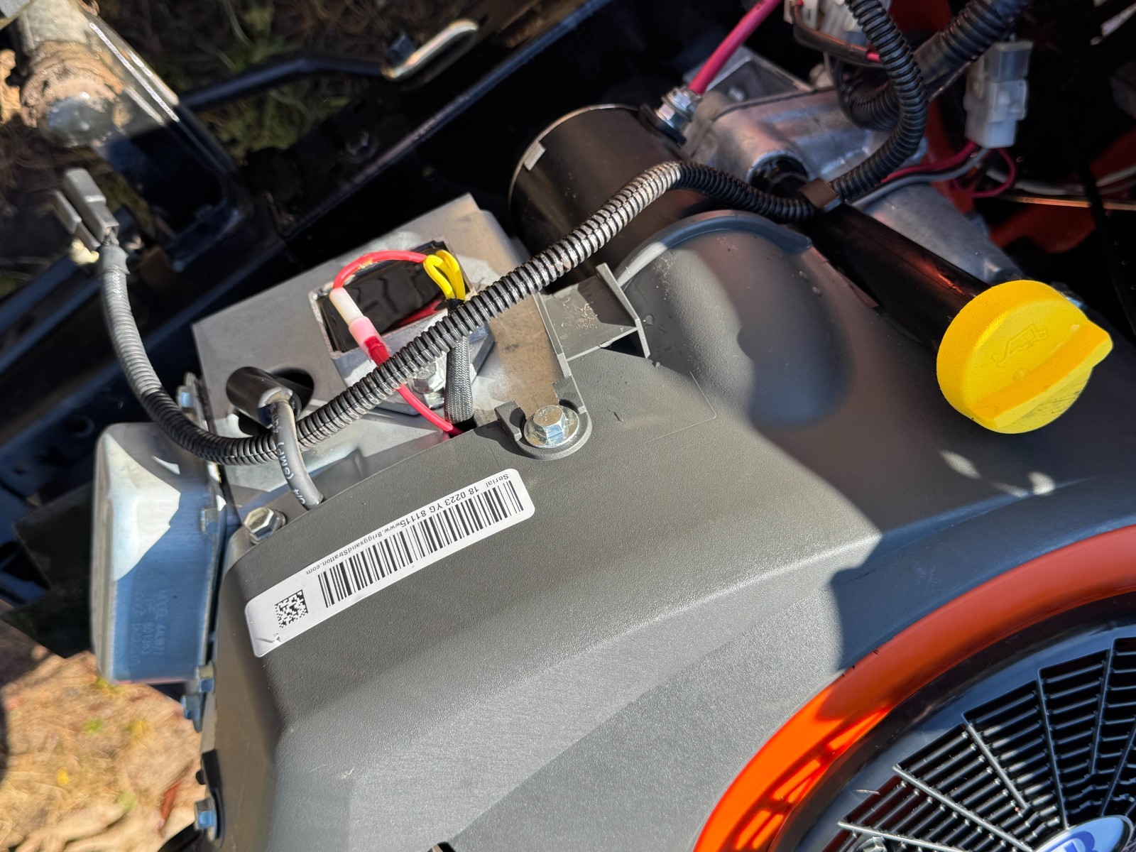 Briggs & Stratton 26hp Engine; 99hrs..Good Running Engine! 1-1/8 X 4-5/16 gallery