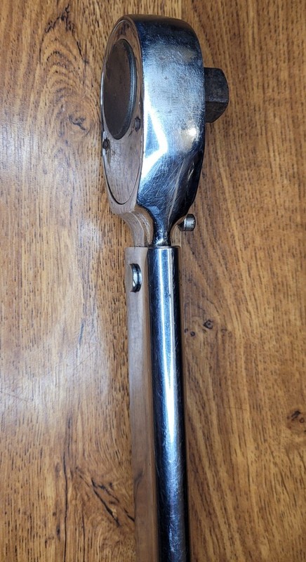 Mac Tools TWZ600 Adjustable Ratcheting 3/4” Drive 600 LB/FT Torque Wrench READ gallery