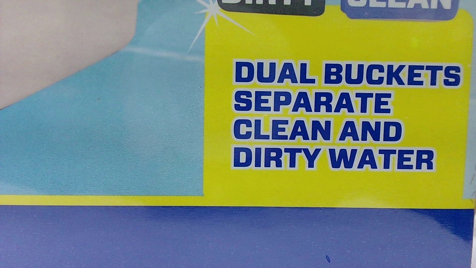 Mr. Clean Spin Mop Dual Bucket System Separates Clean & Dirty Water Spin Dry gallery