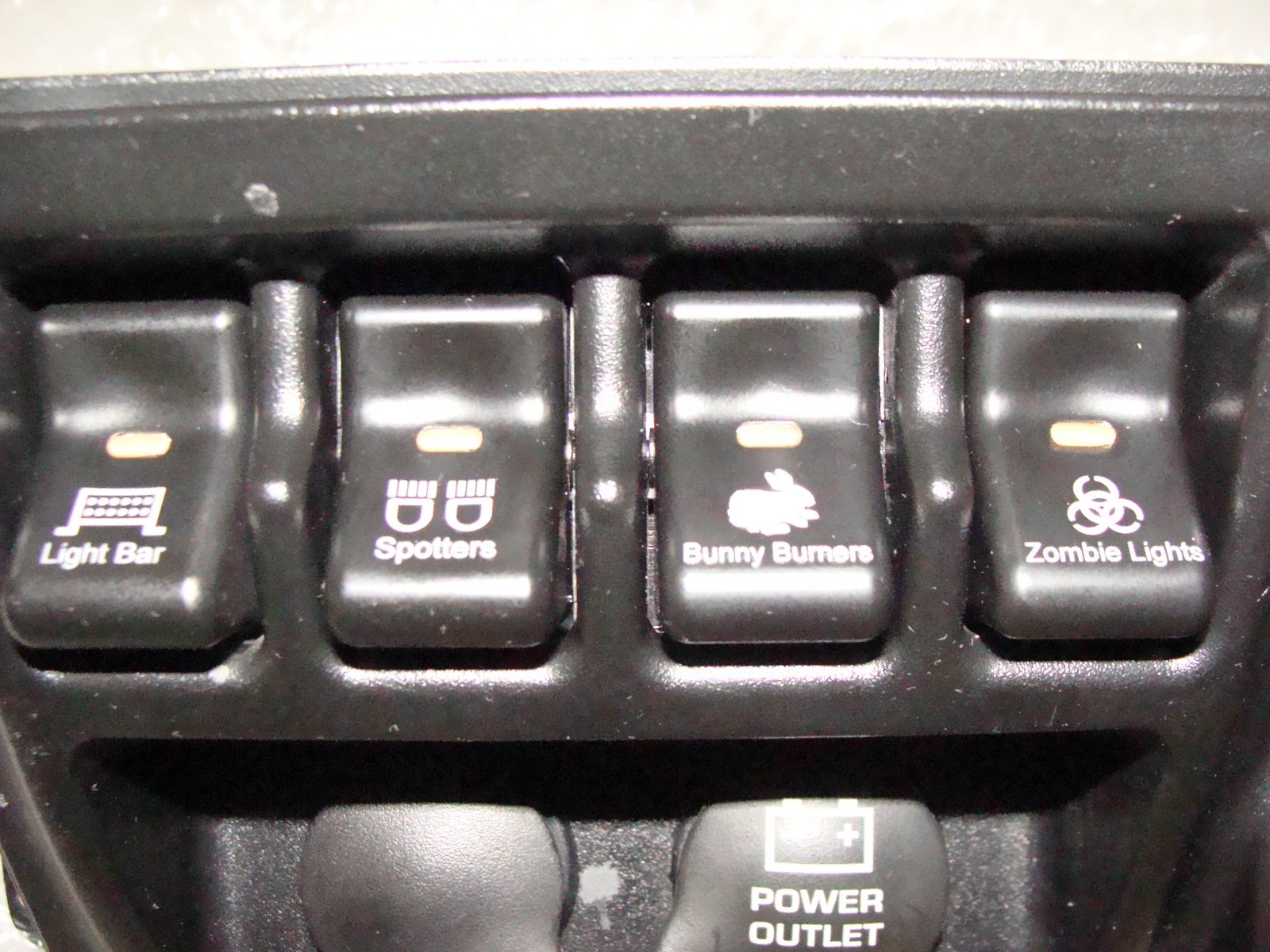 TJ WRANGLER ROCKER SWITCH AFTER MARKET ACCESSORY 1997-2006 gallery