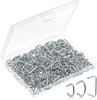 Galvanized Hog Rings, 1/2", 3/4", 3/8", 375 pcs, Hog Rings Upholstery, Hog Ri... gallery