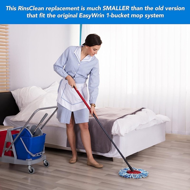 3x Replacement Microfiber Mop Head Wring Refill For O-Cedar RinseClean Spin Mop gallery