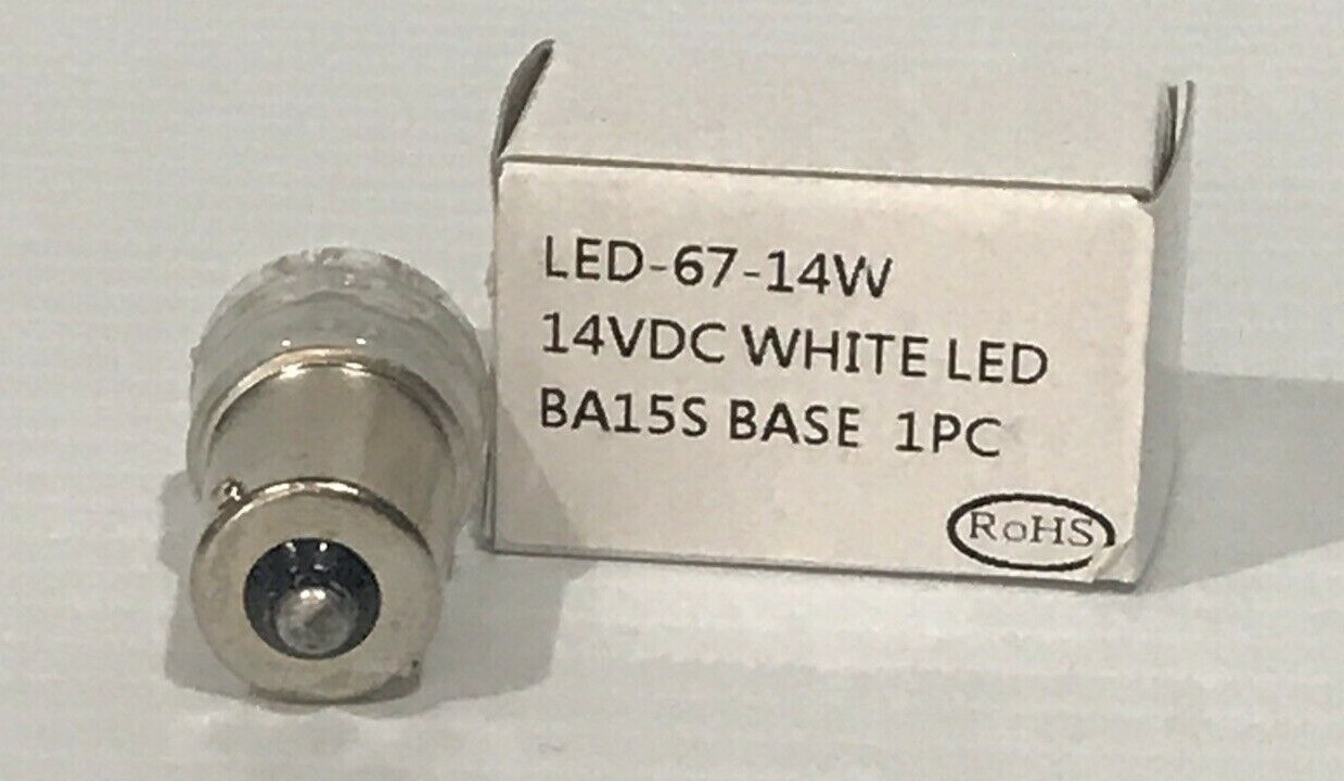 LED Replacement Bulb 67-14W 14VDC Current: 150mA RoHS Compliant gallery