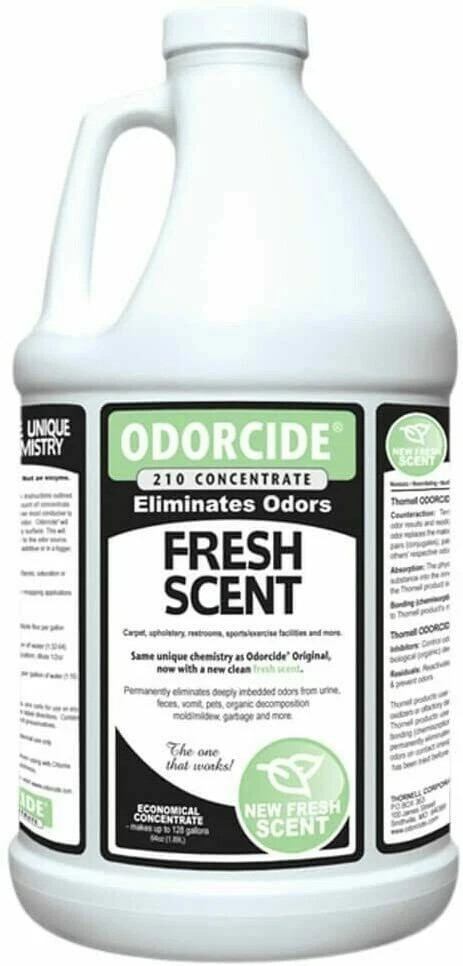 Odorcide - Cleaner - Fresh Scent - 210 Concentrate - 128oz gallery
