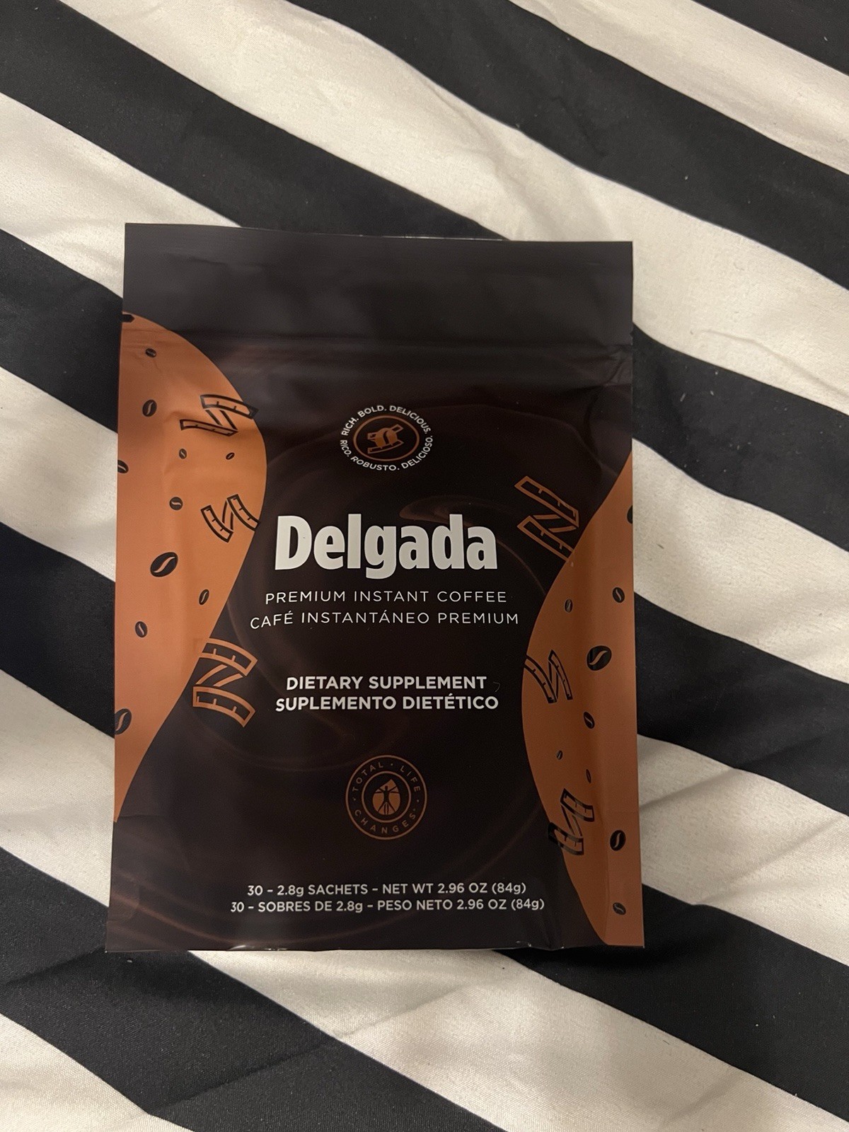 Total Life Changes Delgada Instant Coffee Dietary Supplement 30 Sachets gallery