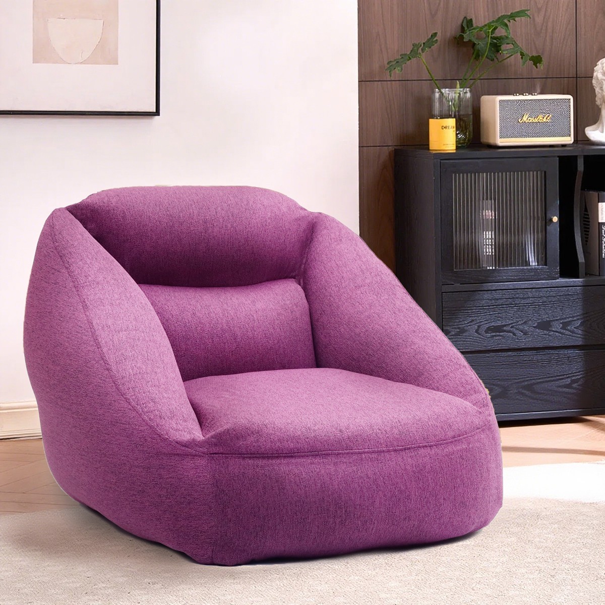 Kungsofa Inflatable Lazy Sofa Bean Bag Chair Ergonomic Support for Home Camping gallery