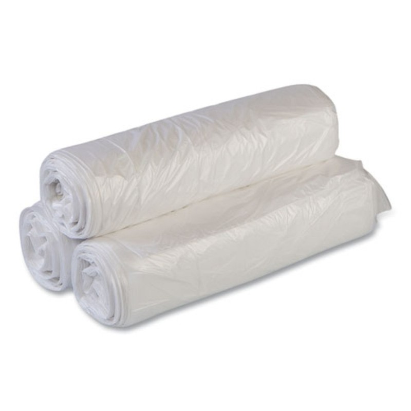 Inteplast Group VALH2433N8 HD 16 gal COMM Can Liners - Clear (1000/Carton) New gallery