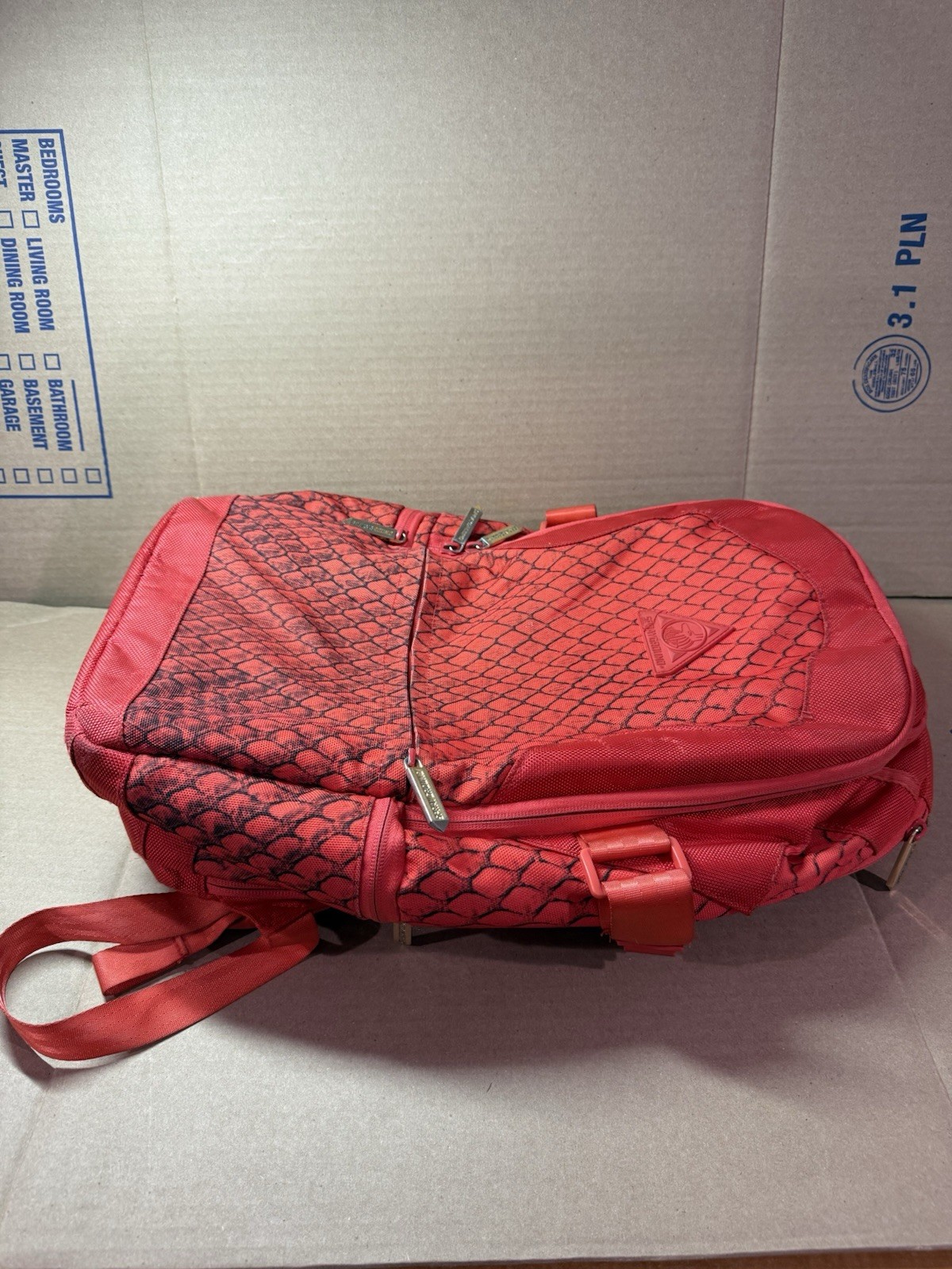 Sprayground Backpack Red October Limited Edition Used