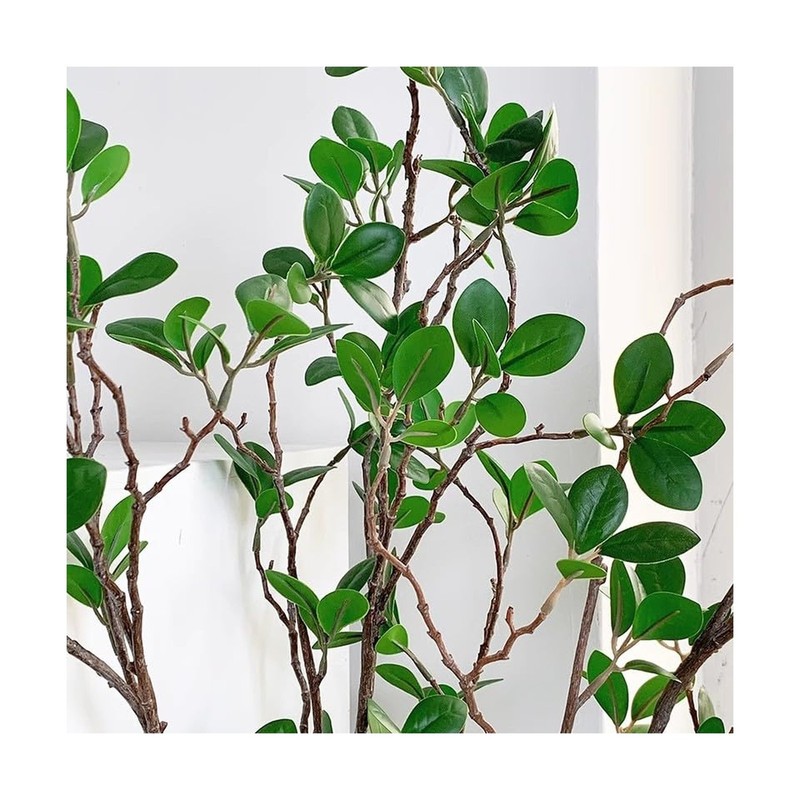 4Pcs Artificial Greens Branches for Vase, 27" Faux Twigs Tree Stems, Fake Pla... gallery
