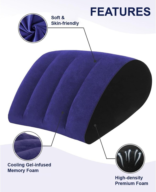 Legs and Back Support for Sleeping,Reading and Rest,Use in Bed, gallery