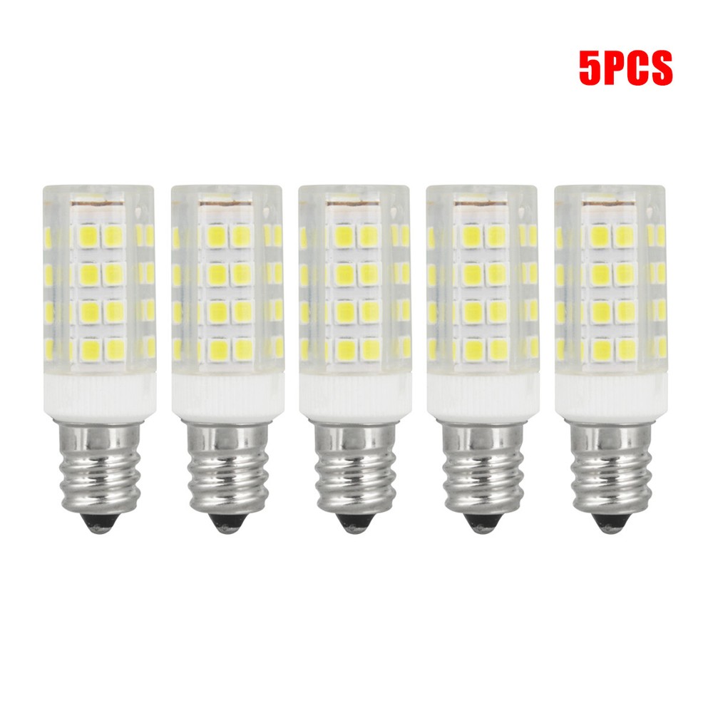 7W E12 LED Corn Bulbs Light 6000K Candelabra Ceiling Fan Daylight Ceramics Lamp