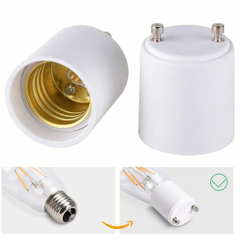 GU24 To E26 E27 Screw LED Light Lamp Bulb Base Adapter Socket Converter Adaptor gallery