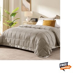 King Size Blanket with Satin Trim, Lightweight Down Alternative King Blanket …