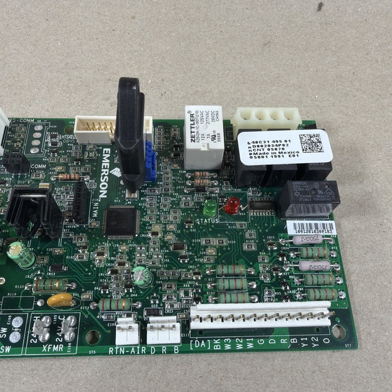 🔥 FCBAE1-EMERSON CONTROL BOARD 48C31 495 01 CNT05870 ASSY PLUS USER INTERFACE gallery