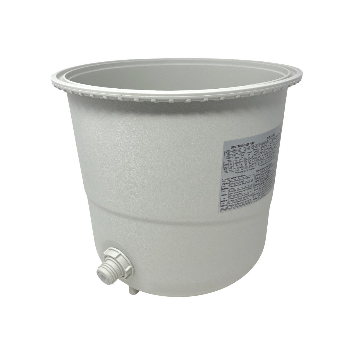 Intex Replacement Tank for 26355EH Above Ground Swimming Pool Sand Filter Pump gallery