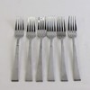 6 Oneida Silver Purity Dinner Forks 7.75 Inches 18/0 Stainless gallery