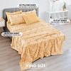 LUX Décor Paisley King Sheet Set – 6 Piece Ultra-Soft Microfiber Bed Sheets w... gallery