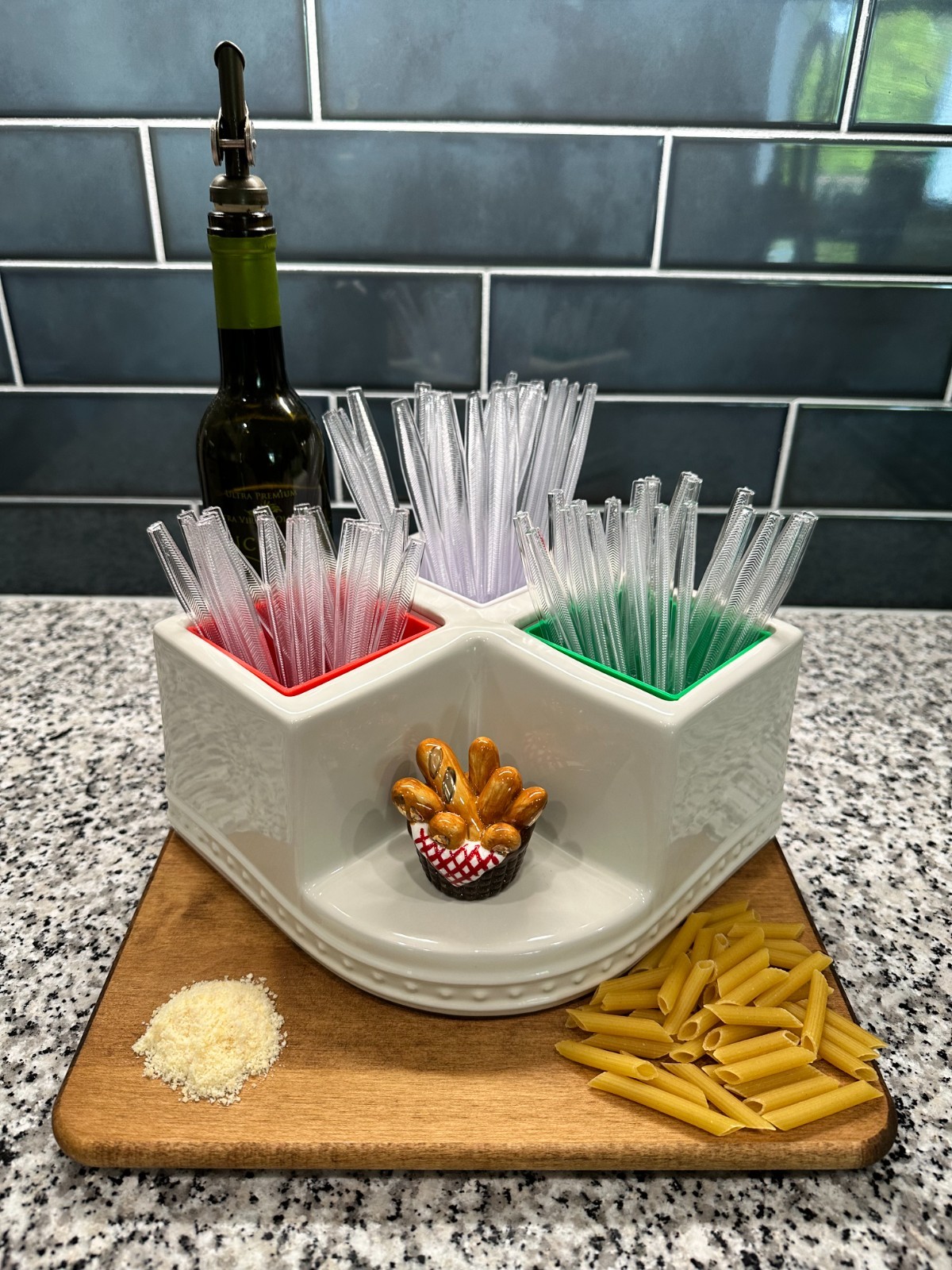 Liner for Nora Fleming Corner Caddy: Reusable Silverware Tray Insert gallery