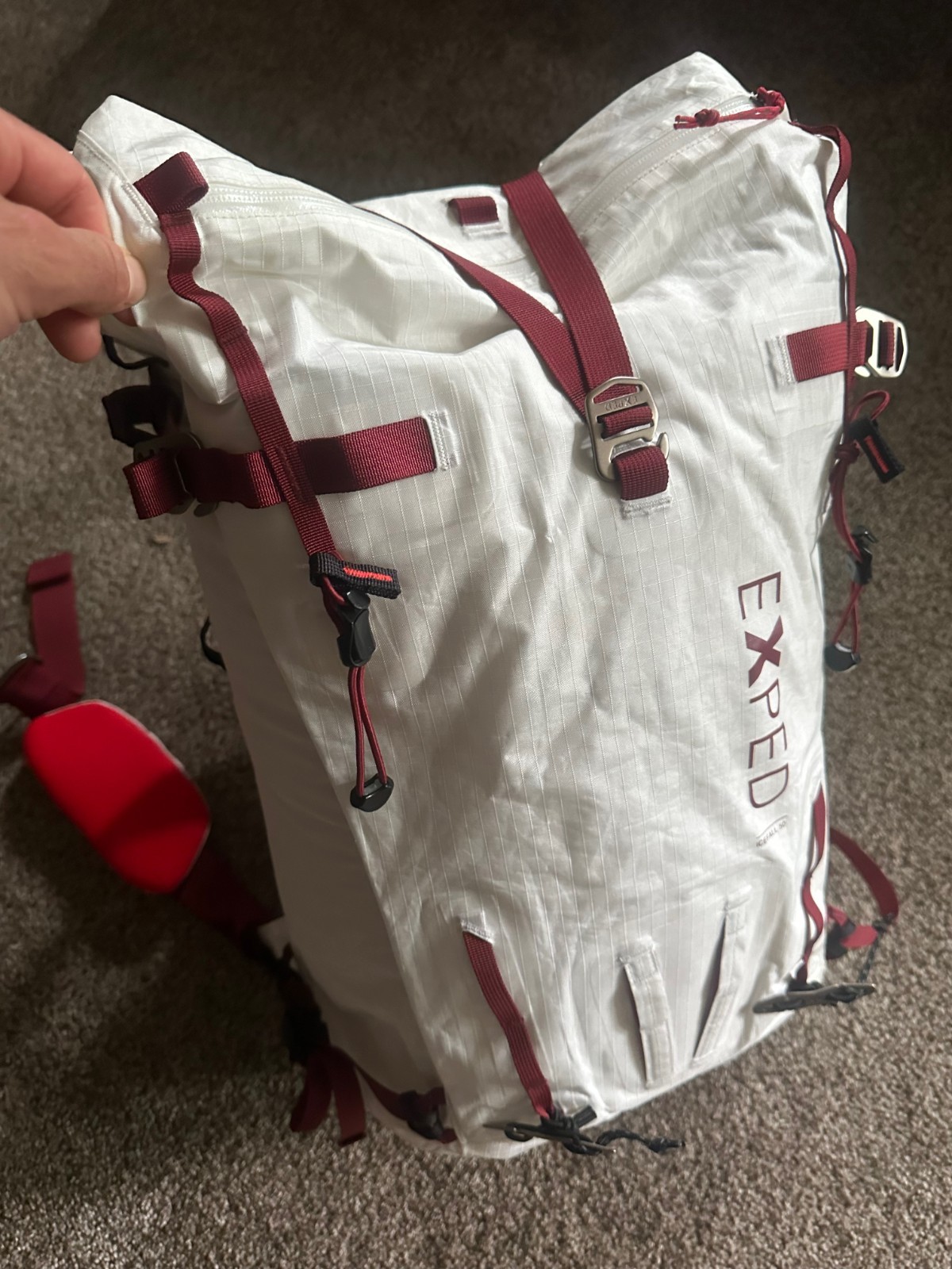 Exped Icefall 50L Alpine Backpack - White, size Medium 3